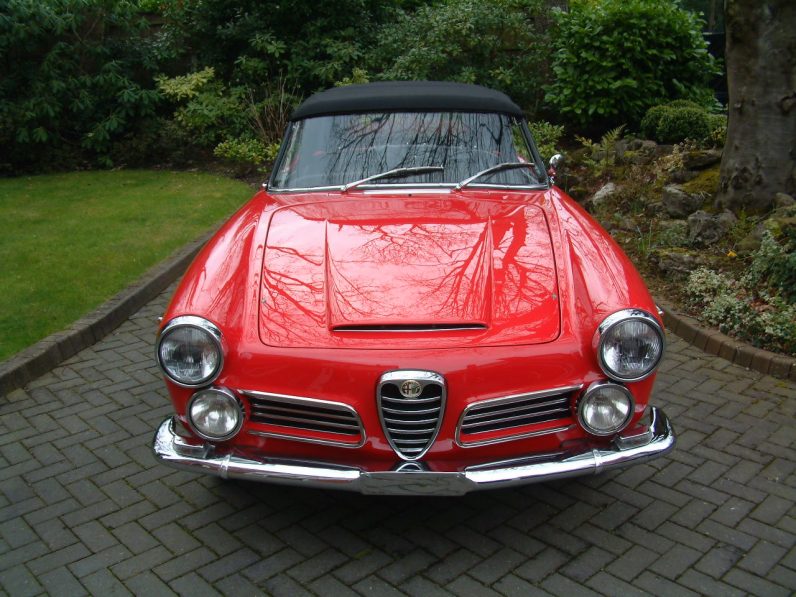 1964 Alfa Romeo 2600 Spyder by Touring of Milan full