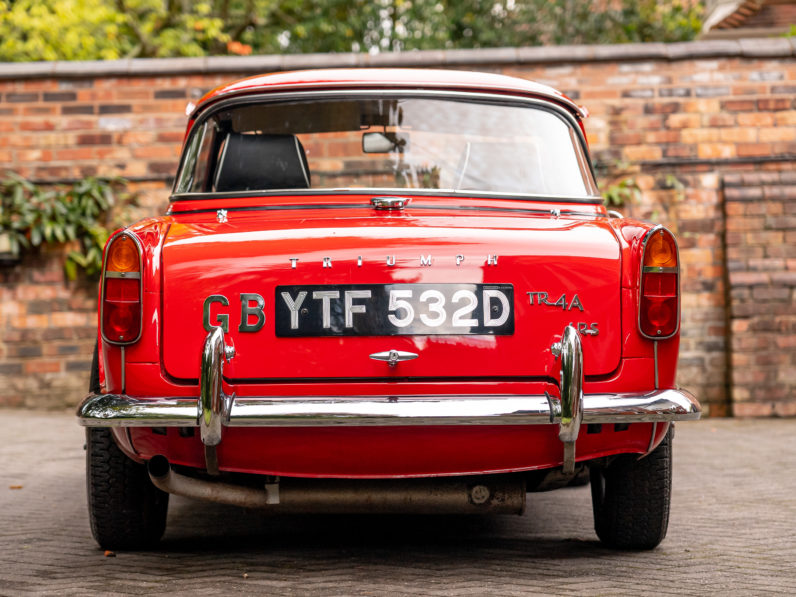 1966 Truimph TR4A IRS  O/D Surrey H/S Tops UK RHD £32,950 full