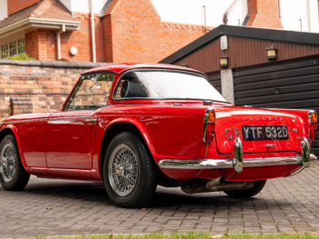 1966 Truimph TR4A IRS  O/D Surrey H/S Tops UK RHD £35,950 full