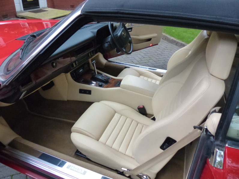 1990 Jaguar XJS V12 CONVERTIBLE £29950 full