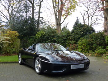 2001 FERRARI 360 SPYDER F1DCT full