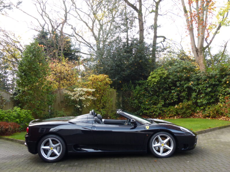 2001 FERRARI 360 SPYDER F1DCT full