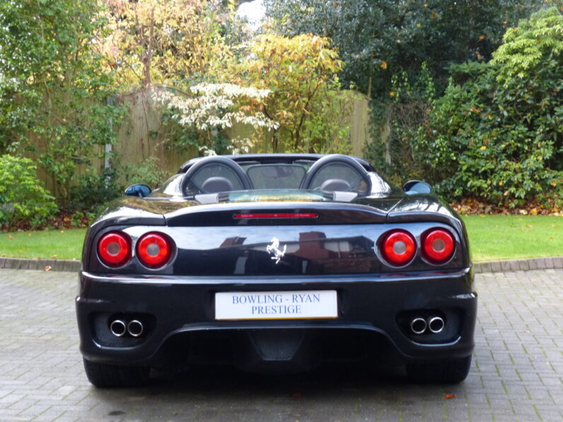 2001 FERRARI 360 SPYDER F1DCT full