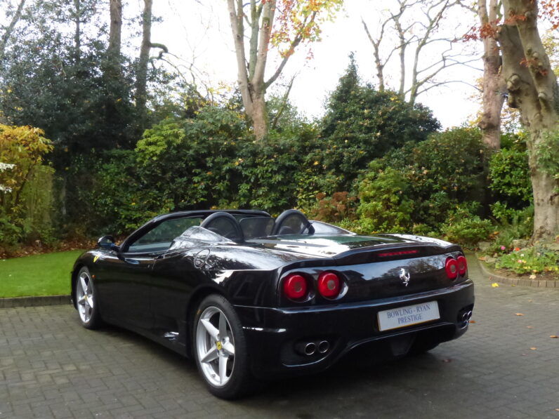 2001 FERRARI 360 SPYDER F1DCT full