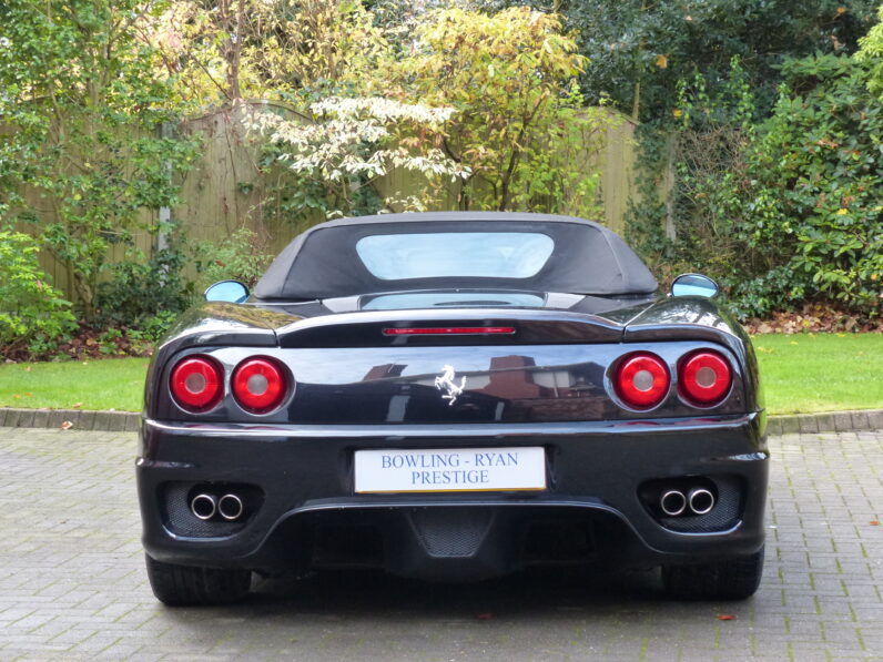 2001 FERRARI 360 SPYDER F1DCT full