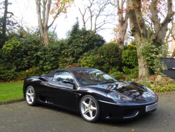 2001 FERRARI 360 SPYDER F1DCT full