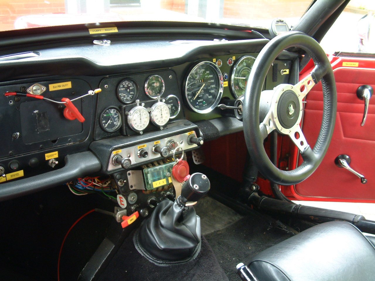 1963 TR4 Works Alloy Rep John Atkins 053