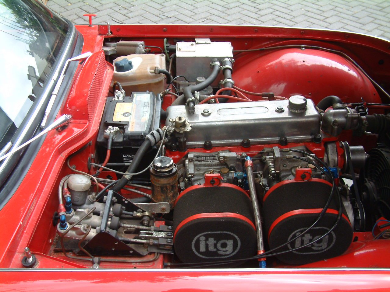 1963 TR4 Works Alloy Rep John Atkins 073