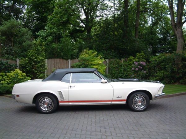 1969 Ford Mustang GT Convertible 351 Right Hand Drive 002 796x597